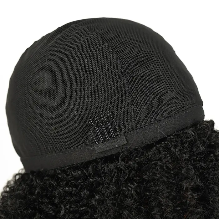 Perruque courte synthétique Afro perruques bouclées lâches pour les femmes noires perruques Afro cou