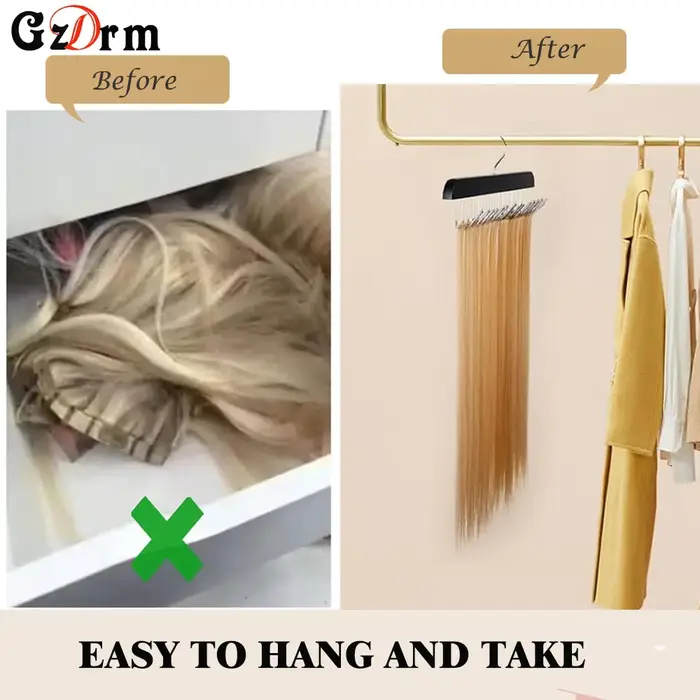 Support d'extension de cheveux T1 pour tressage