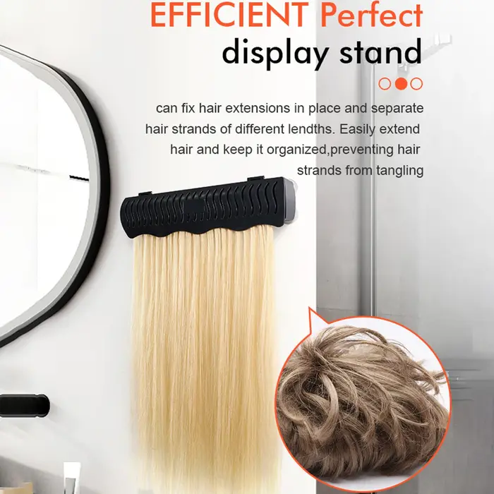 Support d'extension de cheveux Portable