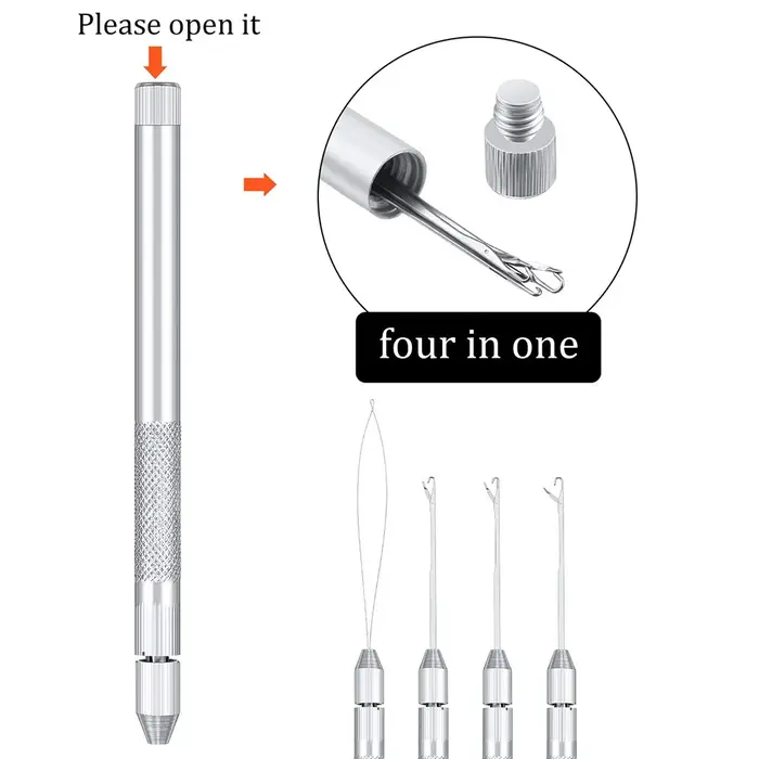 Outils d'extension de cheveux 4 en 1