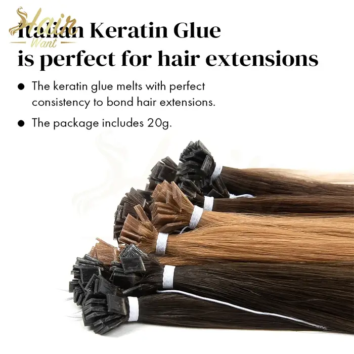 KtkerBrian Glue Mars-Perles de colle pour extensions de cheveux, outil exécutif