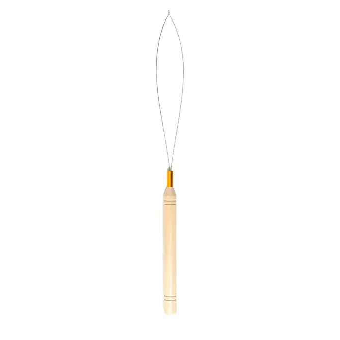 Kit d'outils pour extensions de cheveux - Micro-anneaux, boucles, perles, aiguille à enfiler, croche
