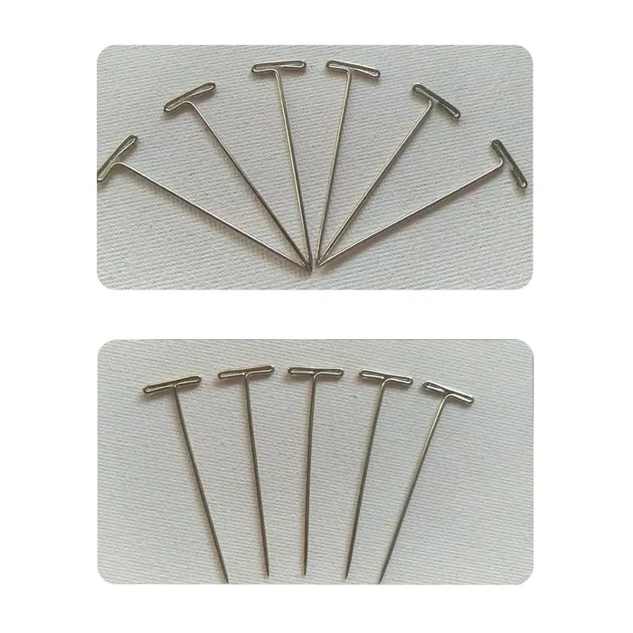 Épingles en T pour perruque