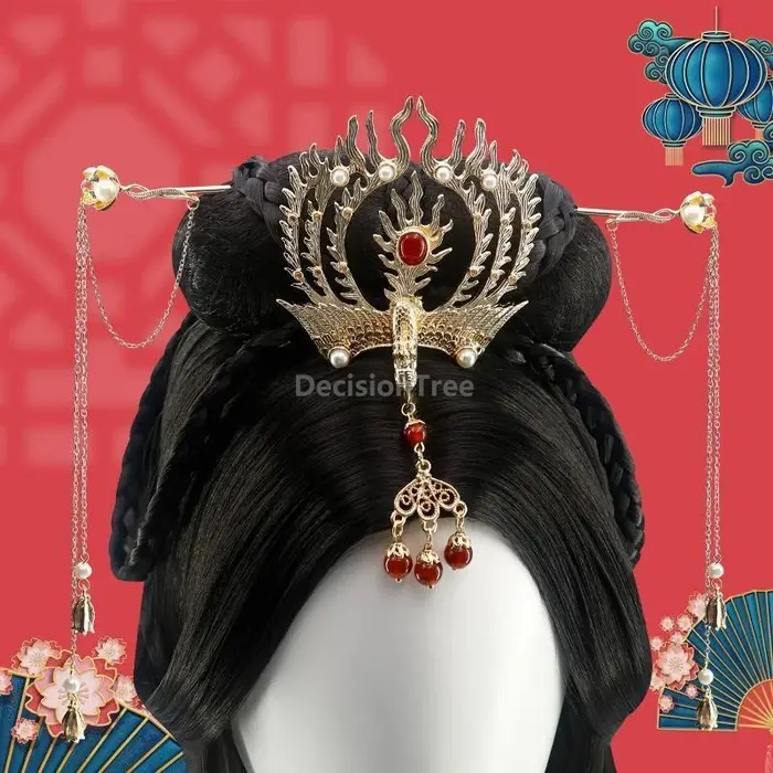 Perruque pour femme style dynastie Han chinoise 2026
