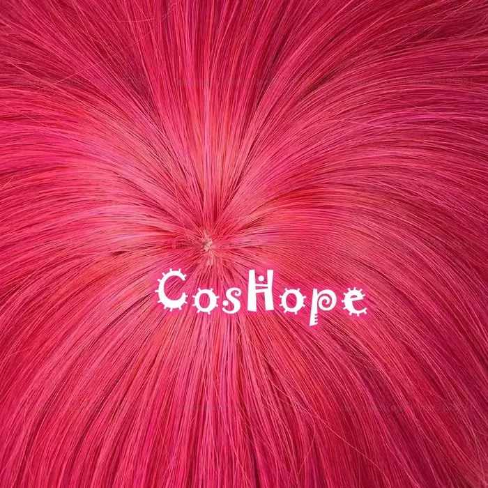 Pinkie Pie Cosplay perruque Pinkamena Diane Pie 70 cm perruque avec queues de cheval Rose rouge perruque Cosplay Anime résistant à la chaleur perruques synthétiques