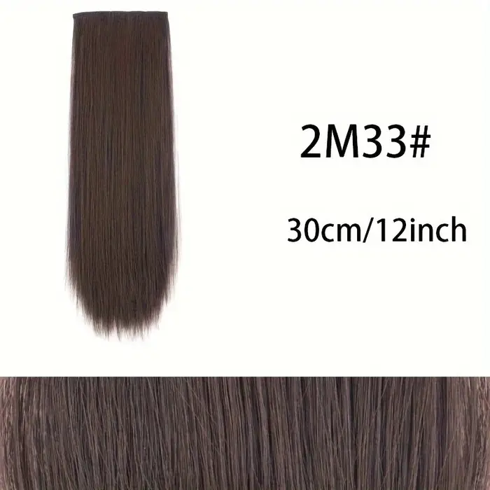 Extensions capillaires synthétiques invisibles sans couture