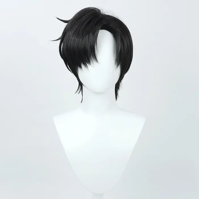 Perruque Cosplay Chiba Mamoru en Clip de Lune
