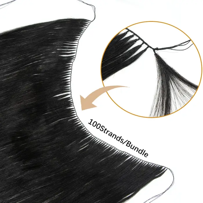 Extensions de cheveux invisibles VADES en plumes