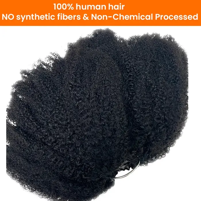 7 paquets de 350g d'extensions de cheveux bouclés afro au crochet