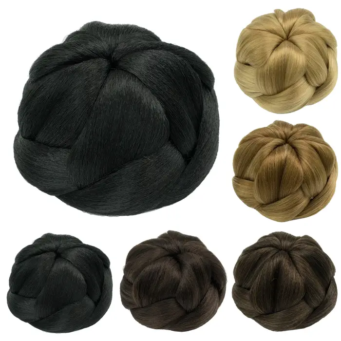 Chignon tressé pour séparés euse
