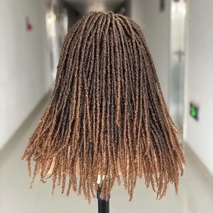 Perruque de Cosplay Dreadlock synthétique, bandeau tressé au Crochet, résistant à la chaleur, perruq