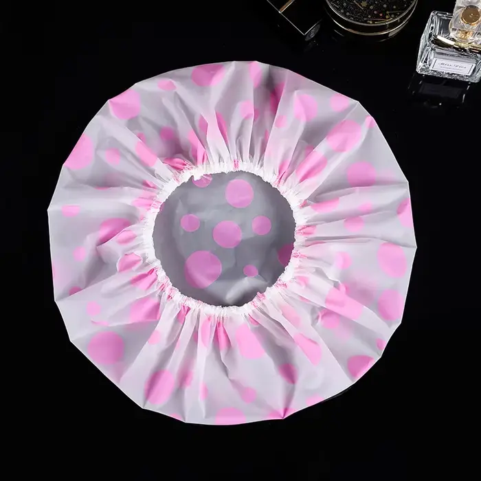 Bonnet de séchage des cheveux, serviette en microcarence, bain rond, absorbant l'eau, chapeau de dou