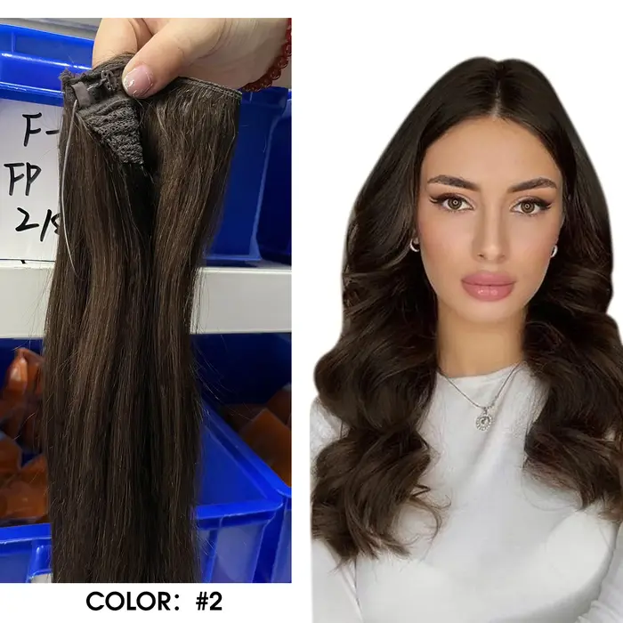 Extensions capillaires Full Shine Fish Line pour femmes