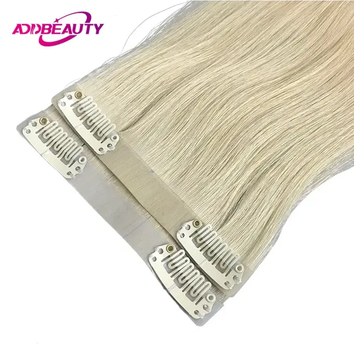 Extensions de cheveux à clipser et à coller