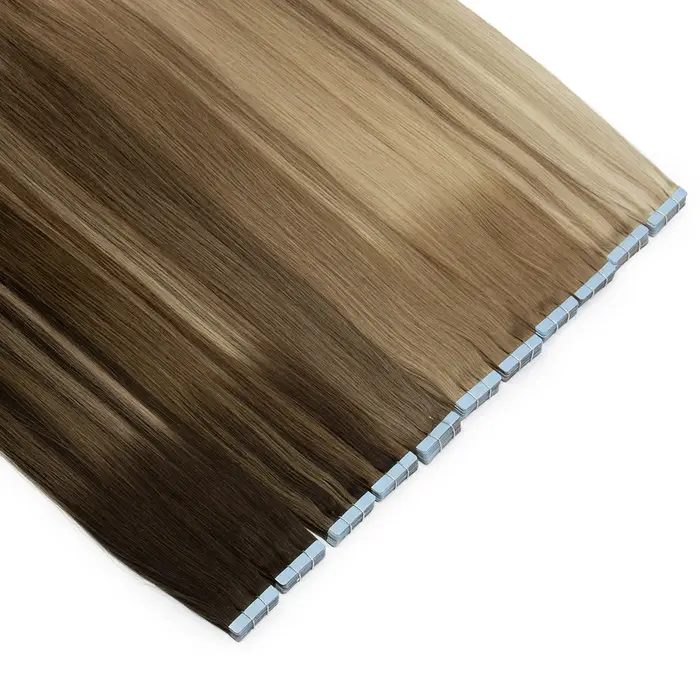 Extensions de cheveux à bandes adhésives pour femmes