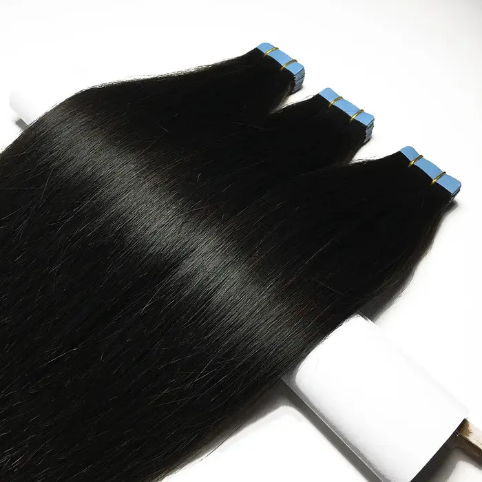 Bande dans les Extensions de cheveux humains droits