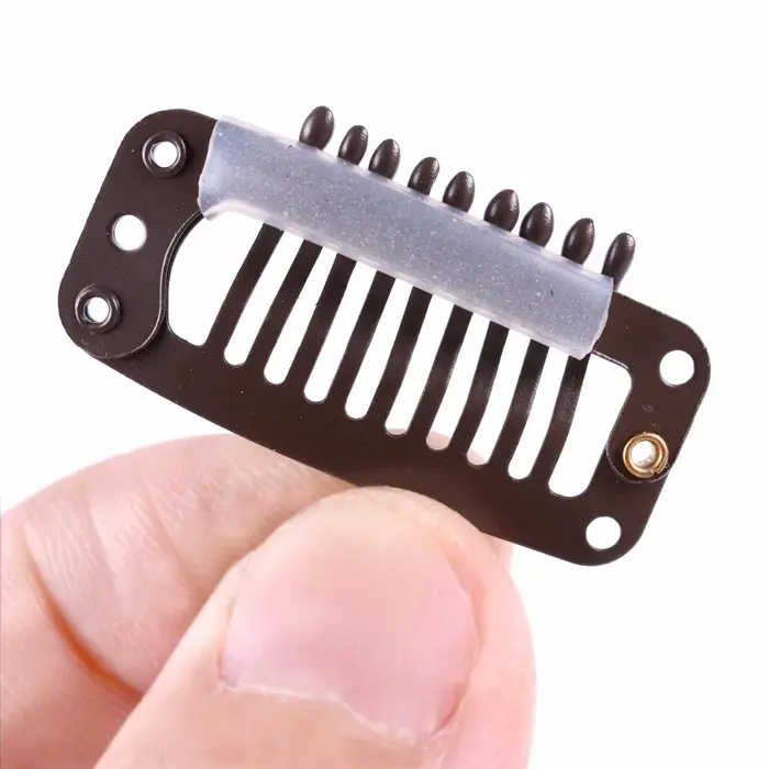50 pièces Clips pour Extensions de cheveux pince dans l'extension