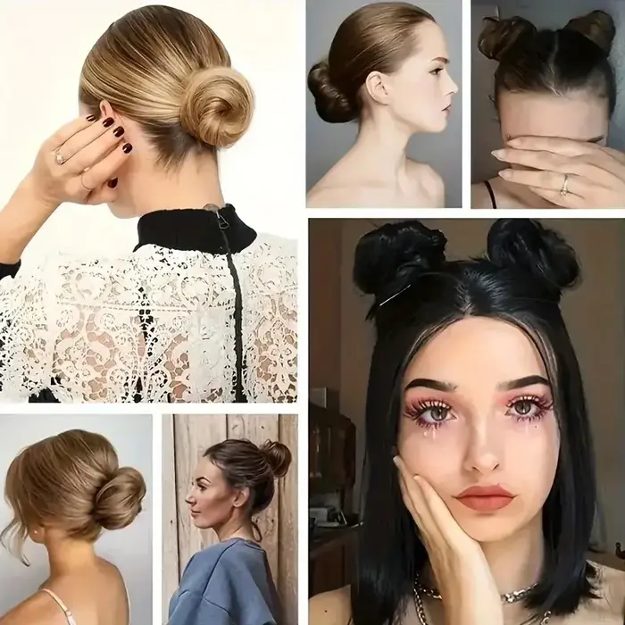 WIGSIN-Chignon synthétique avec élastique pour femmes, accessoires de coiffure, 03/Lazy