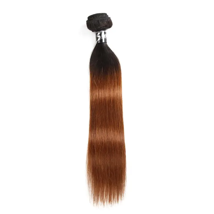 Tissage en Lot Brésilien Naturel Remy Lisse Ombré 1B/30