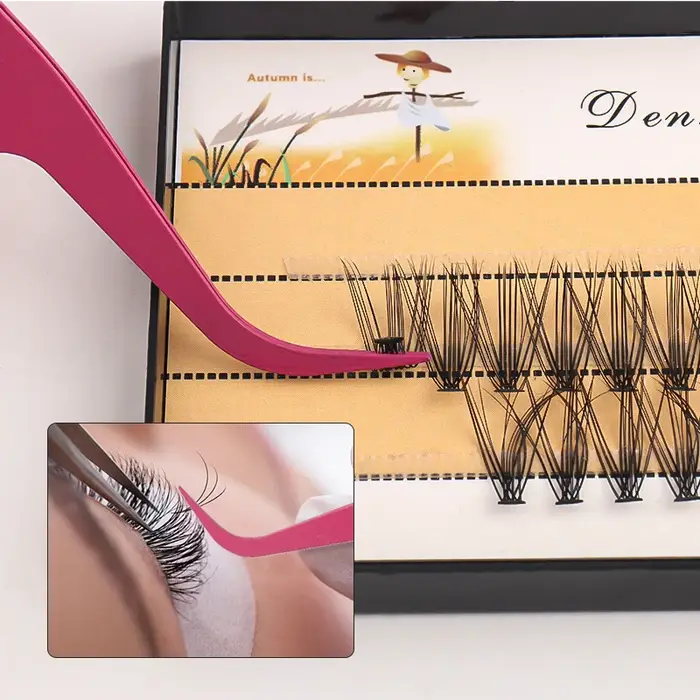 Pince à épiler pour extensions de cils