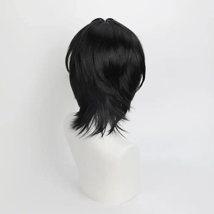 Diablo Cosplay perruque Anime j'ai réincarné comme un jeu de rôle Slime noir cheveux courts rouge hommes Halloween fête carnaval accessoires