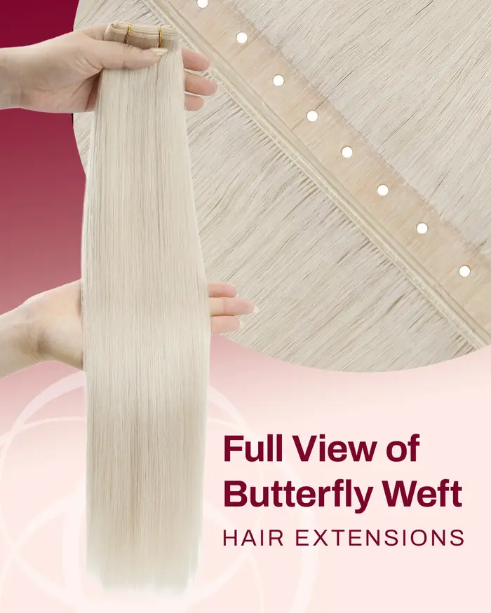 Extensions de cheveux Moresoo Butterfly Weft
