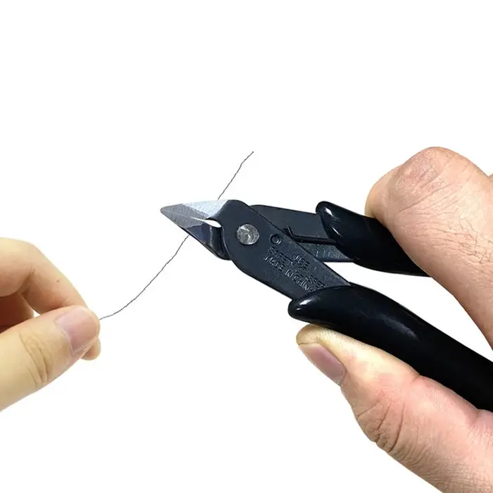 Pince coupante pour extensions capillaires à la kératine (1/3 pièces) – Outil de pose pour extensions pré-collées – Salon de beauté