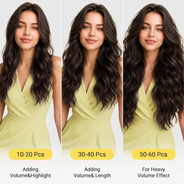 Bande dans les Extensions de cheveux humains véritable Remy Extension
