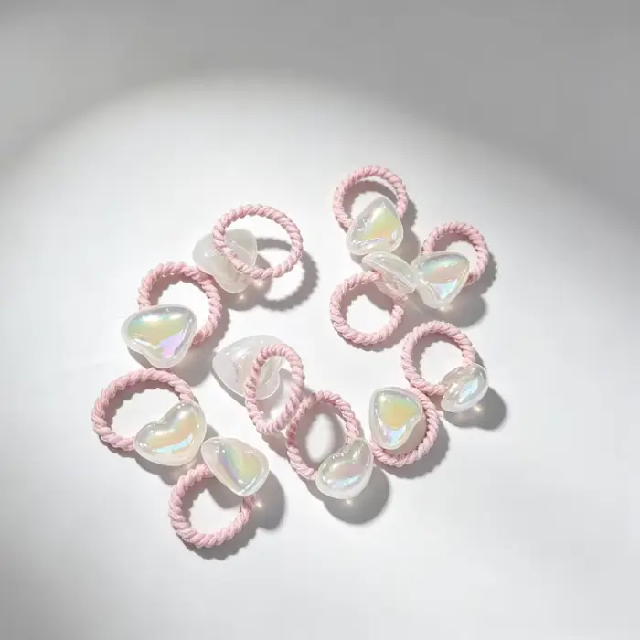 10 pièces/ensemble mignon bébé fille cheveux amour bandes dessin animé