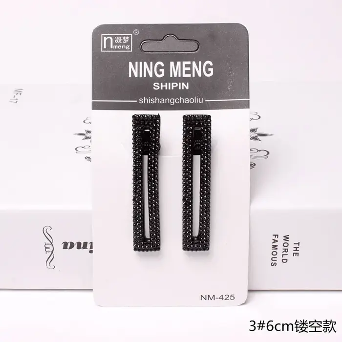 Épingles à cheveux en cristal Bling pour femmes et filles