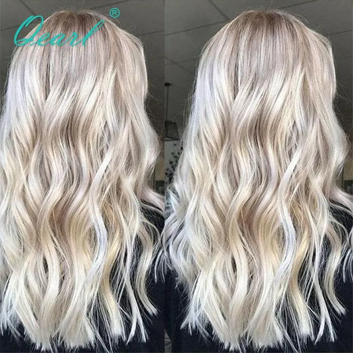 Qearl-Perruque de Cheveux Humains Naturels