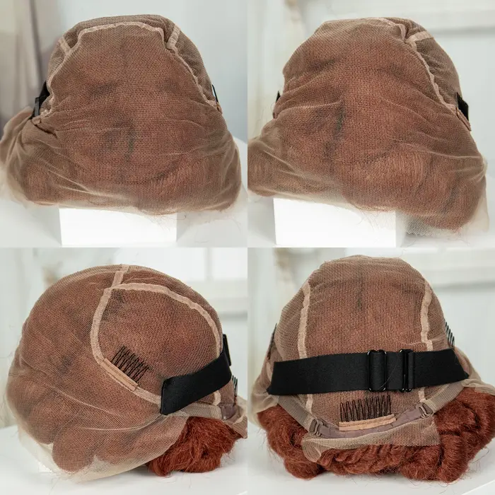 Bantu perruques tressées synthétiques transparentes pleine dentelle tressée perruques de dentelle gi