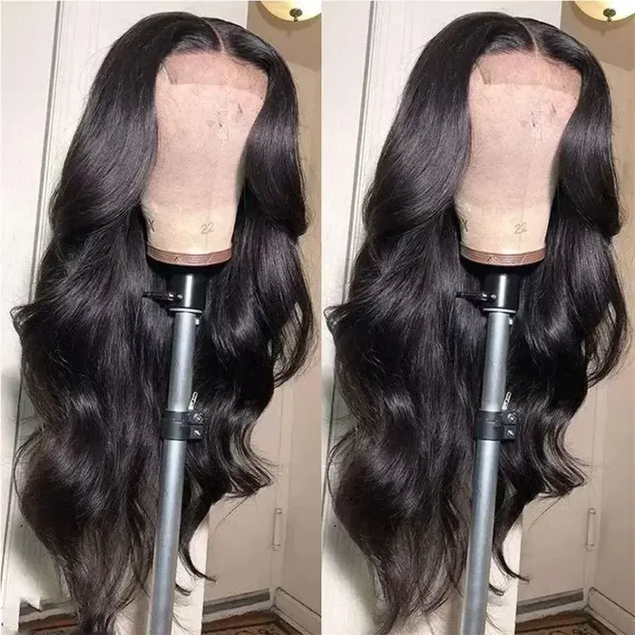 Perruque Highlight en Cheveux Humains Ondulés, Perruque Frontale HD 13x6 pour Femmes, Idéale pour le Cosplay, Perruque Lace Front de 30 Pouces en Cheveux Humains en Promotion