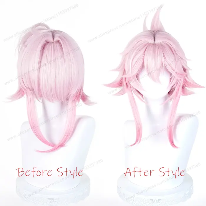 Perruque de Cosplay HSR Evanescia