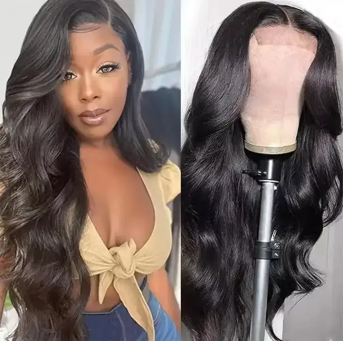 Nouvelle perruque en cheveux humains