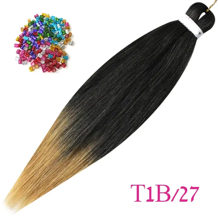 Extensions de cheveux tressés pré-étirés pour tresses africaines