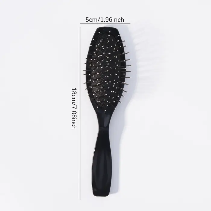 Brosse à perruque avec fil antistatique