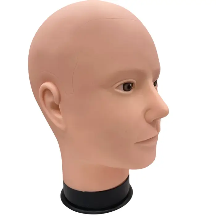Tête de Mannequin masculin sans cheveux