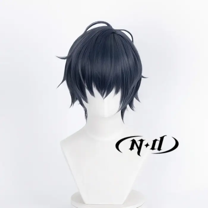 ND Liu Xiao Cosplay perruques postiche lien clic Anime Cosplay cheveux perruques pour Comic Con Cose