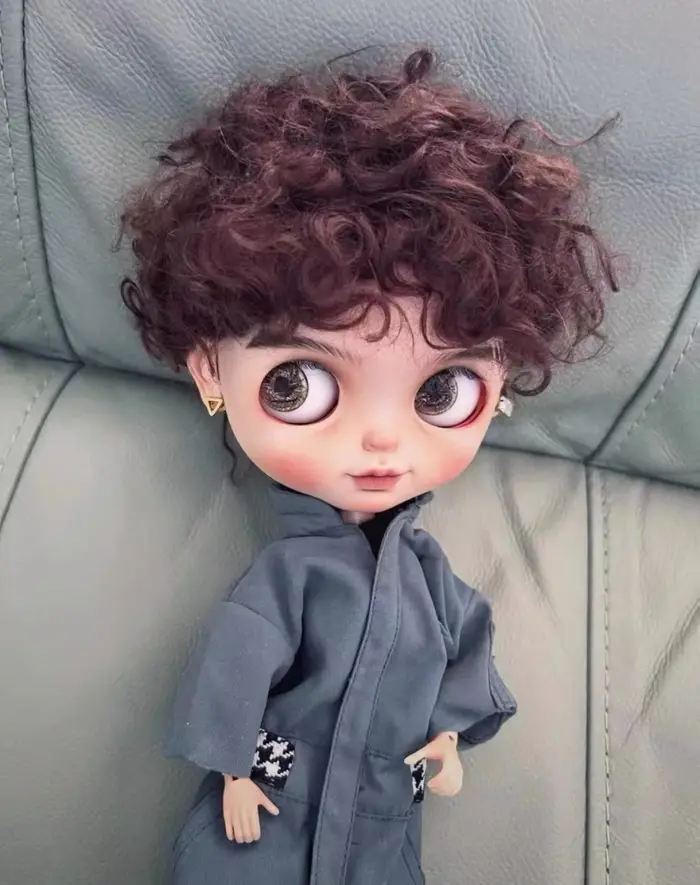 Perruques de poupée Blyth pour Blythe Qbaby