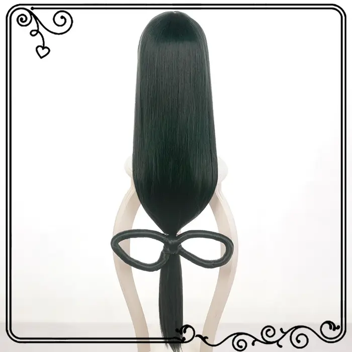 My foreAcademia-Perruque Cosplay synthétique longue et lisse