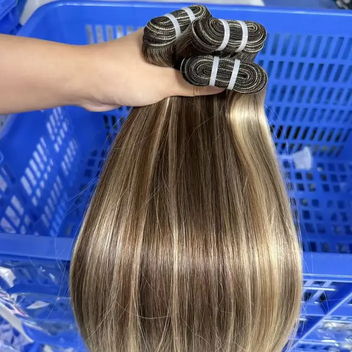 VBeauty Extensions de trame de cheveux brésiliens Ombre couleur mixte
