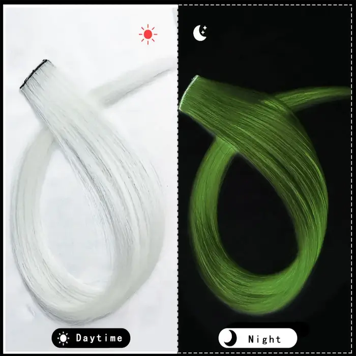 Extensions capillaires synthétiques lisses de 20 pouces