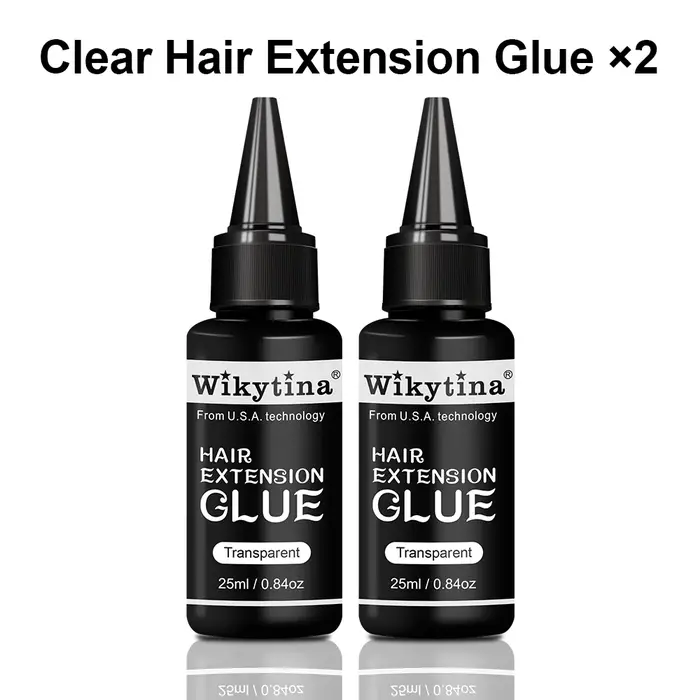 Ensemble d'outils d'extension de cheveux à lumière UV V, ensemble d'extension de cheveux à bande, Ma
