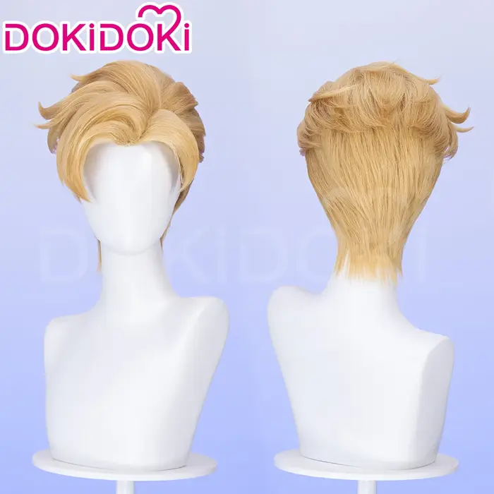 EN STOCK Perruque de cosplay Doreenn Penii Parkerr Doctorr Strangee Starr Lordd Yelenaa White Queenn Foxx Lunaa Game DokiDoki avec bonnet gratuit