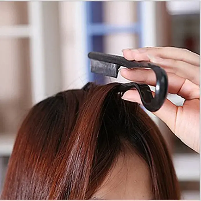 Peigne de coiffure en V