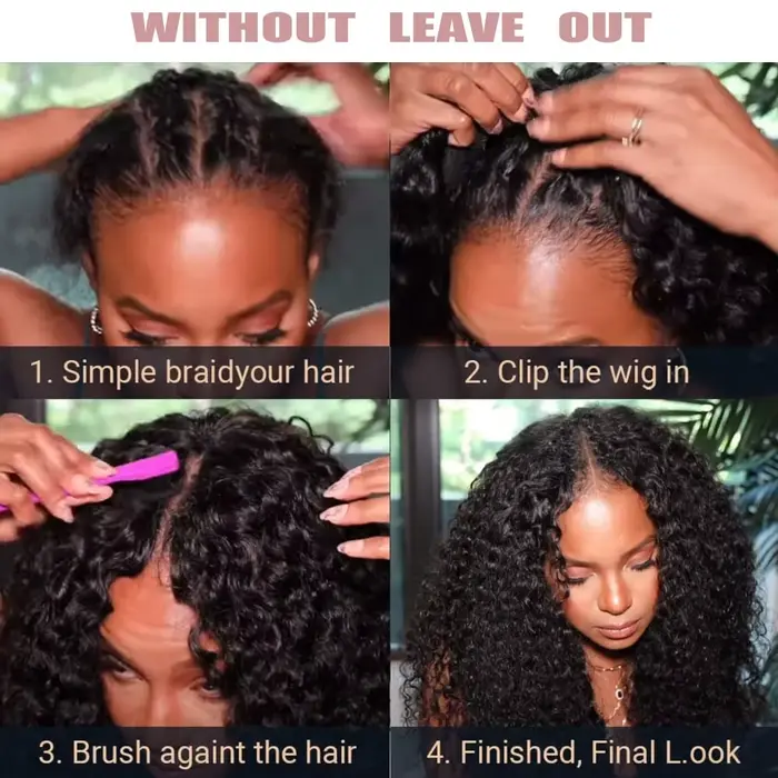 X-TRESS Afro bouclés V partie perruque