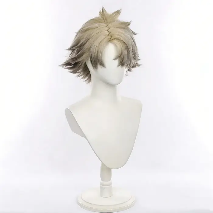 Perruque de Cosplay Anime GACHI AKUTA Rudo pour hommes