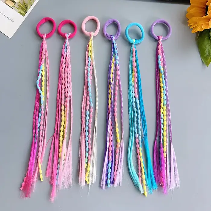 Perruque tressée pour filles