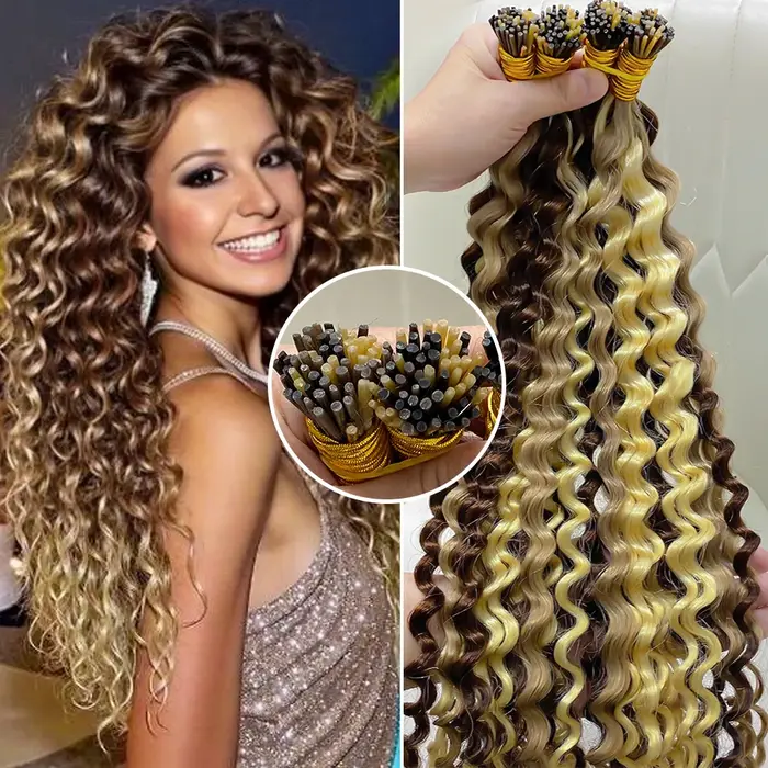 Extensions de cheveux à pointes I Deep Wave